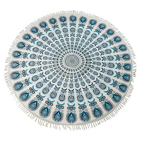 Plaid Mandala
