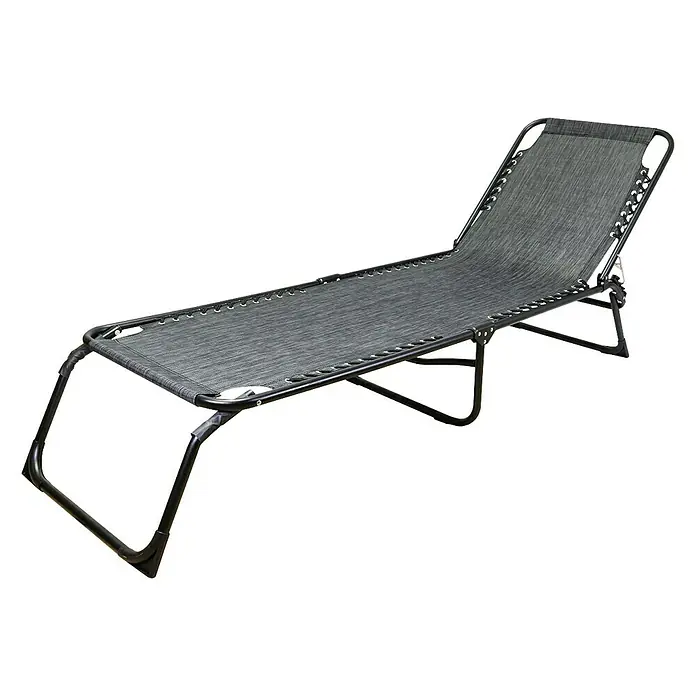 Sonnenliege - L x B x H: 190 x 60 x 29 cm, Textil