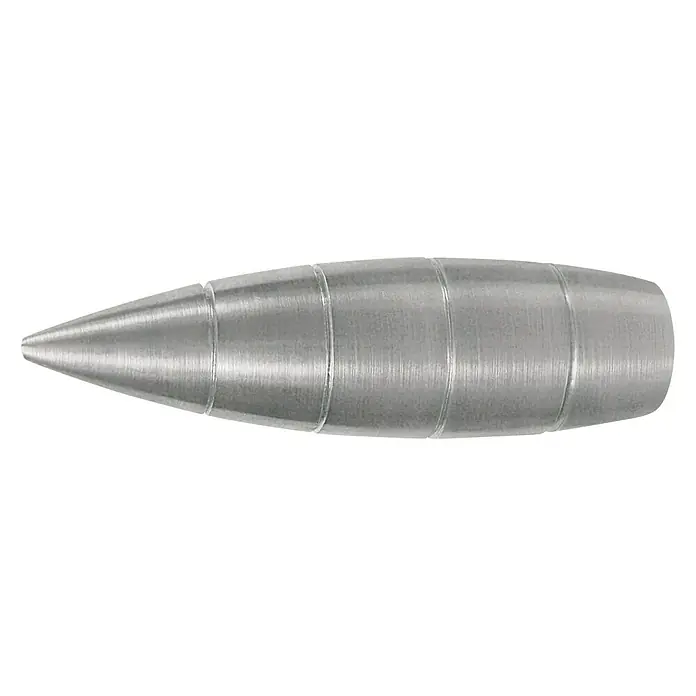 Expo Ambiente Krajnji element Rillcardo - Izgled plemenitog čelika, 16 mm - Pogled sprijeda