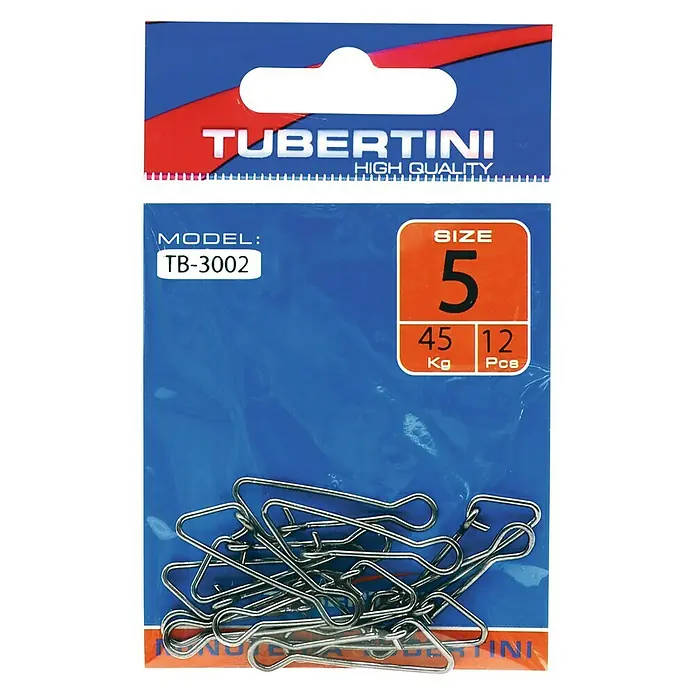 Tubertini Mosquetón TB3002 T.2 - 12 uds.