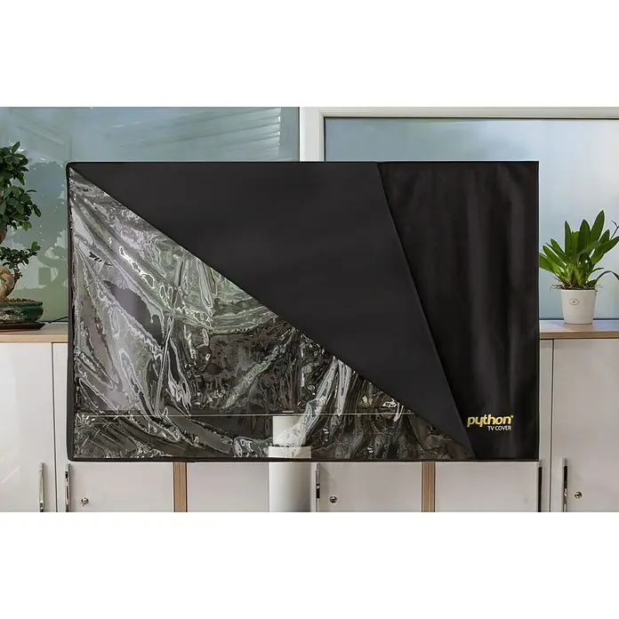 Alcasa TV-Schutzhülle Python Series 58 - 60'' - Passend für: 58 - 60″ Fernseher, 140 x 89 x 11,5 cm, Polyester - Vorderansicht