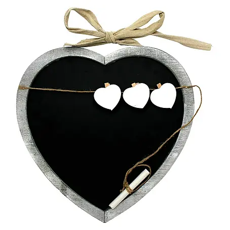 Pizarra Corazón Home