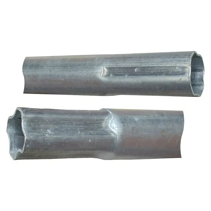 Schwaiger Steckmast - 2 m, Durchmesser: 42 mm, Stahl - Vorderansicht