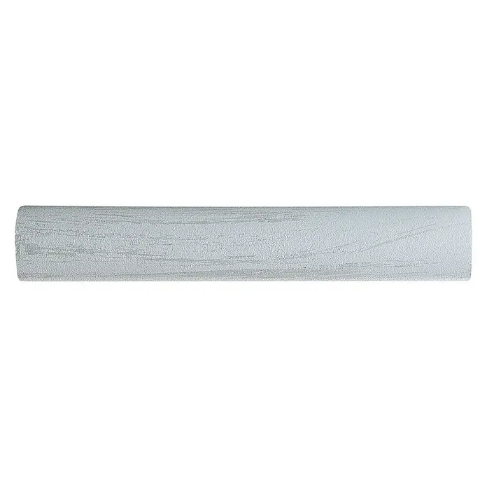 Barra para cortinas Antique blanco y beige - Largo: 200 cm, Diámetro: 22 mm