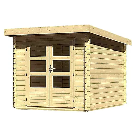 Karibu  Blockbohlenhaus Bastrup 4