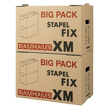 BAUHAUS  Umzugskarton-Set Multibox XM Stapel-Fix
