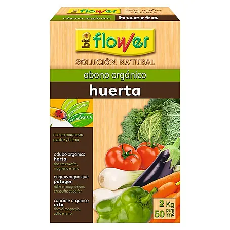 Flower  Abono orgánico para huerta