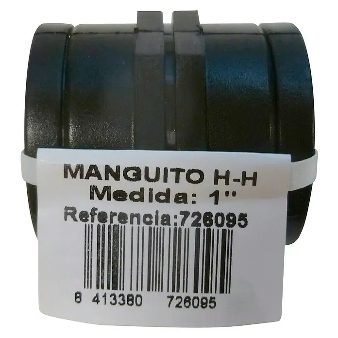 Manguito H-H - 1″, Plástico