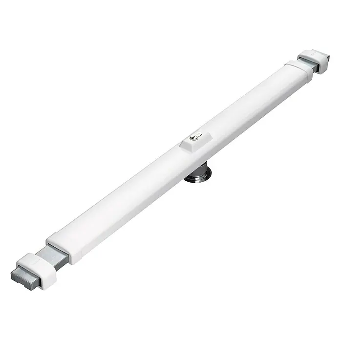 Abus Panzerriegel PR 2600 - Weiß, DIN Anschlag: Universell einsetzbar