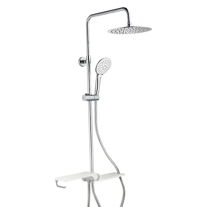 Camargue Douchesysteem Babsko - Aantal straalsoorten: 3 st., Chroom
