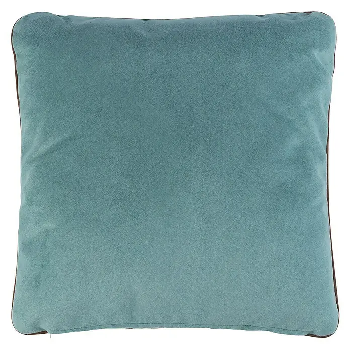 Cojín Animal print Rebecca - Marrón, 43 x 43 cm, 95 % poliéster,  5 % algodón