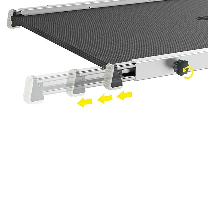 Hailo Dodatno stepenište TP1 - Aluminij