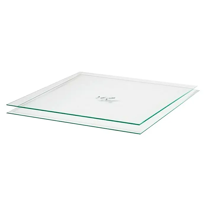 Phönix Atlanta Glasboden - L x B x H: 34 x 55 x 0,5 cm, Glas - Linke Seitenansicht