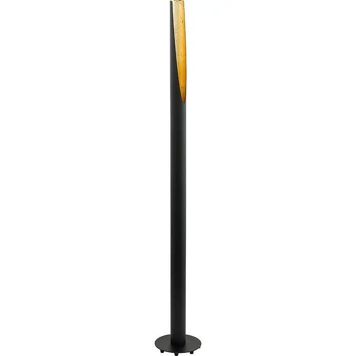 Eglo Barbotto Podna LED svjetiljka - Visina: 137 cm, Zlatne boje, Crne boje - Pogled sprijeda