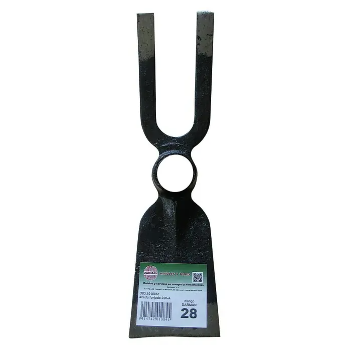 Azada 228A - Anchura de trabajo: 7 cm, Material cabezal del equipo: Acero