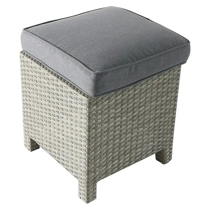 Sunfun Conjunto de muebles Silvana - 5 piezas, Gris, Antracita