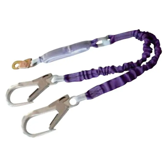 Ponsa Ecoabsorber Set de protección contra caídas DA - 2S - 2 ganchos de anclaje rápido y 1 conector