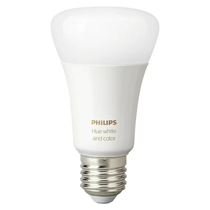 Philips Hue Bombilla LED RGB - 10 W, E27, RGBW, Temperatura de color ajustable, 1 ud.