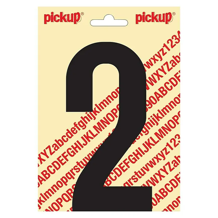 Pickup Naljepnica - Motiv: 2, Crne boje, Visina: 150 mm