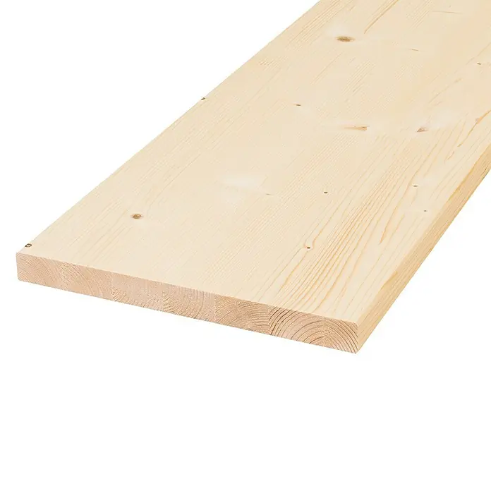 Leimholzplatte - Fichte/Tanne, 2.400 x 400 x 28 mm