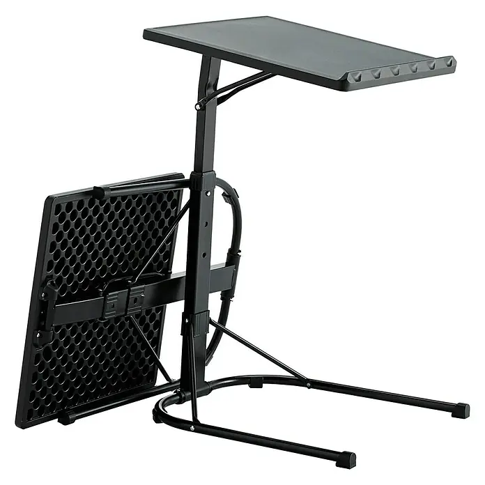 Mesa plegable Multitable - L x An x Al: 43 x 49 x 73 cm, Negro