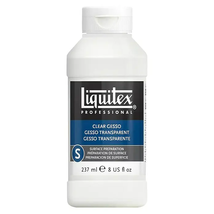 Liquitex Professional Temeljni premaz za slikarstvo - Prozirno, 237 ml - Pogled sprijeda