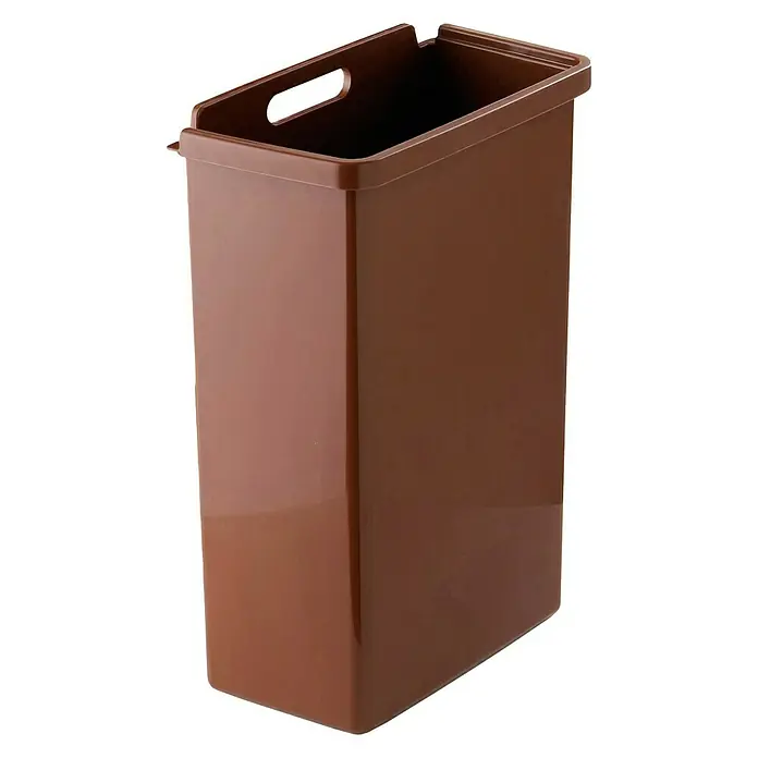 Tatay Cubo de la basura Reciclaje - 25 l, Gris, Rectangular, Plástico
