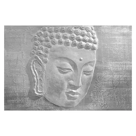 Cuadro Buda gris