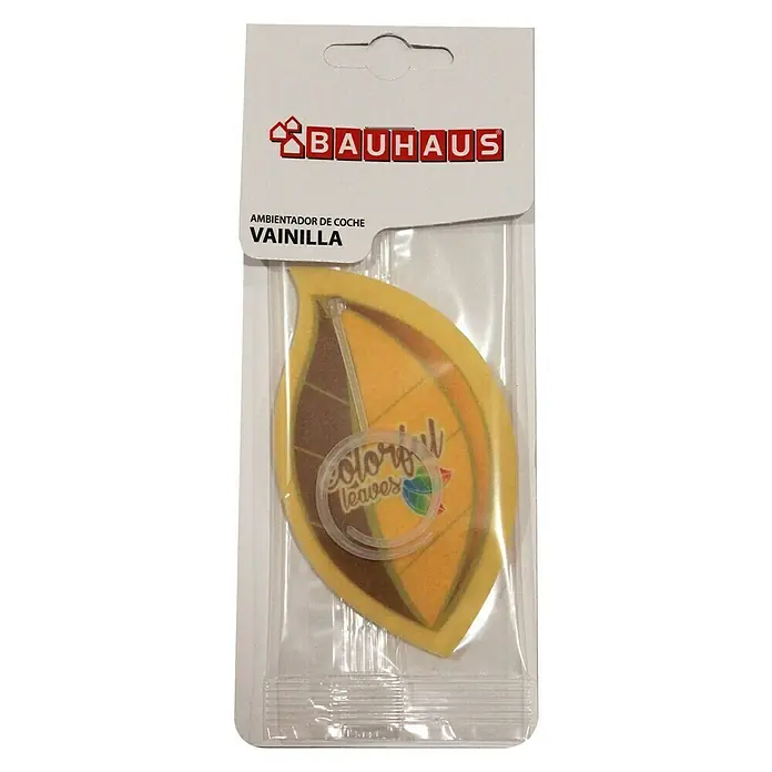 BAUHAUS Ambientador de coche Leaves - Vainilla