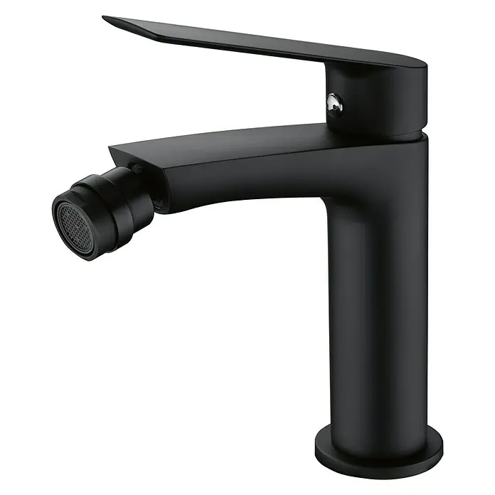 Imex Luxor Grifo monomando de bidé - Nero, Mate