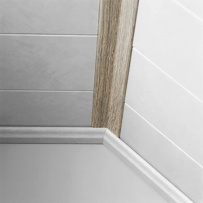 LOGOCLIC Faltleiste Eiche Luga - 2,6 m x 22 mm x 22 mm - Detailaufnahme
