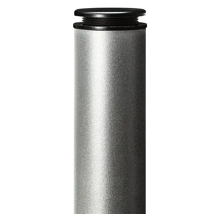 Element System Möbelfuß-Set Look&Feel - Ø x L: 60 x 700 mm, Traglast: 75 kg, Silber, 4 Stk. - Detailaufnahme