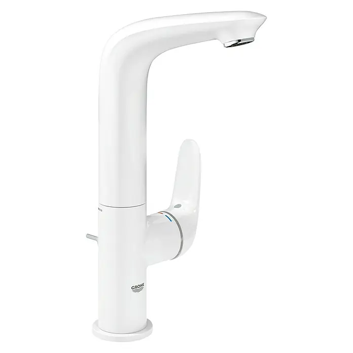 Grohe Eurostyle Solid Waschtischarmatur L-Size - Weiß - Vorderansicht