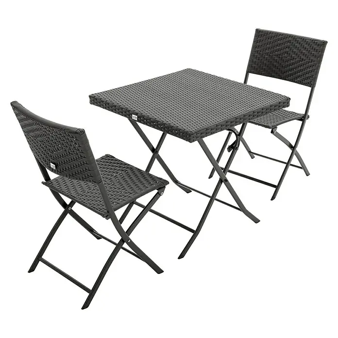 Sunfun Neila Balkonski stol - 70 x 70 cm, Poliratan