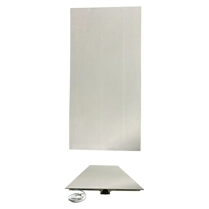 Infrarot-Keramikheizkörper - B x H: 60 x 120 cm, 1.100 W, Weiß - Vorderansicht