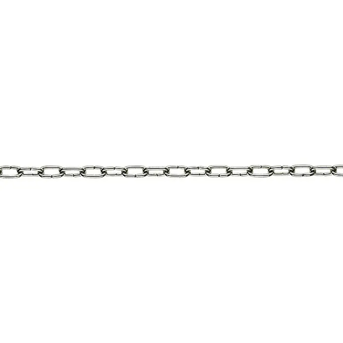 Stabilit Lanac za džepni sat po dužnom metru - 1,4 mm, Čelik, Poniklano