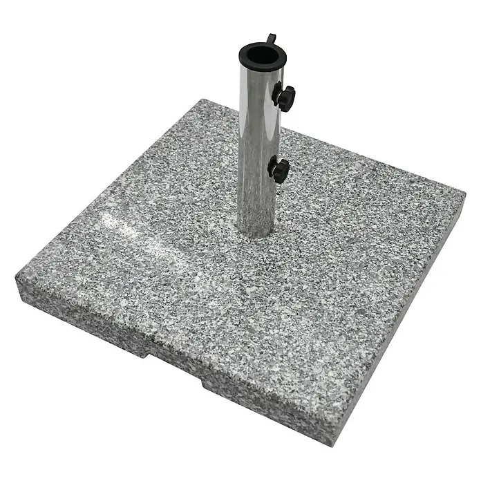 Sunfun Granitschirmständer Korint - 60 kg, 50 x 50 cm