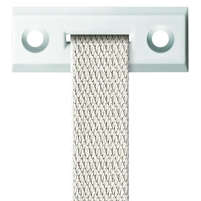 Schellenberg Guía para correa 51202 - L x An x Al: 6,5 x 1,7 x 0,7 cm, Apto para: Sistemas maxi/mini de persianas, Blanco