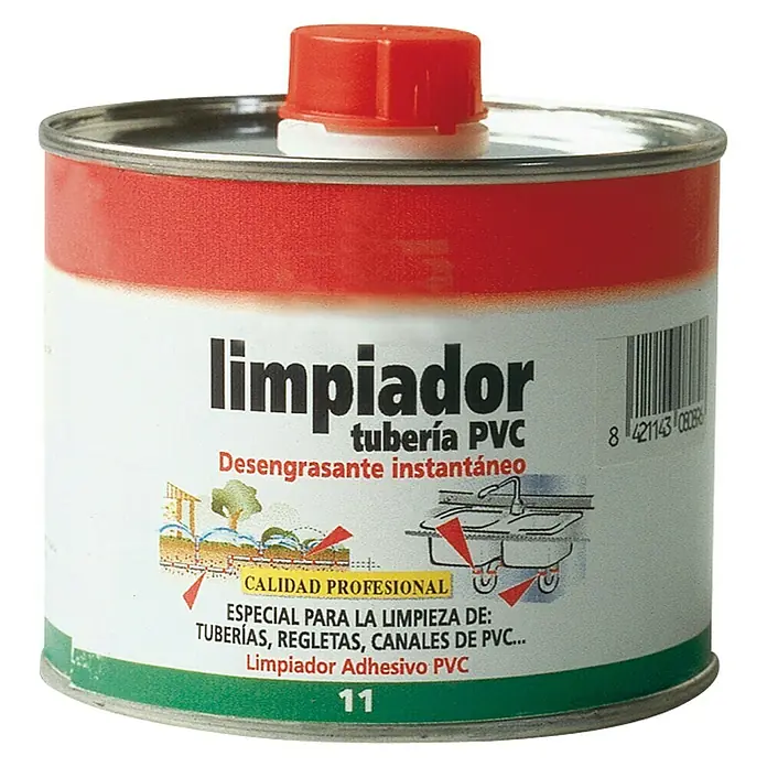 Limpiador desengrasante tuberías PVC - 500 ml