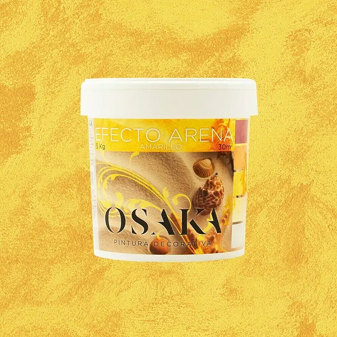 Osaka Pintura para efectos decorativos Arena - Amarillo, 5 l