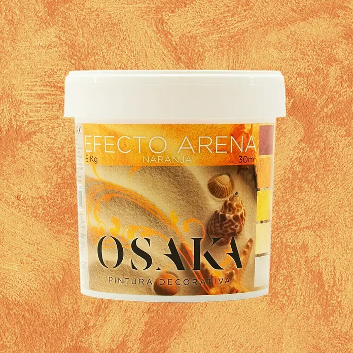 Osaka Pintura para efectos decorativos Arena - Naranja, 5 l