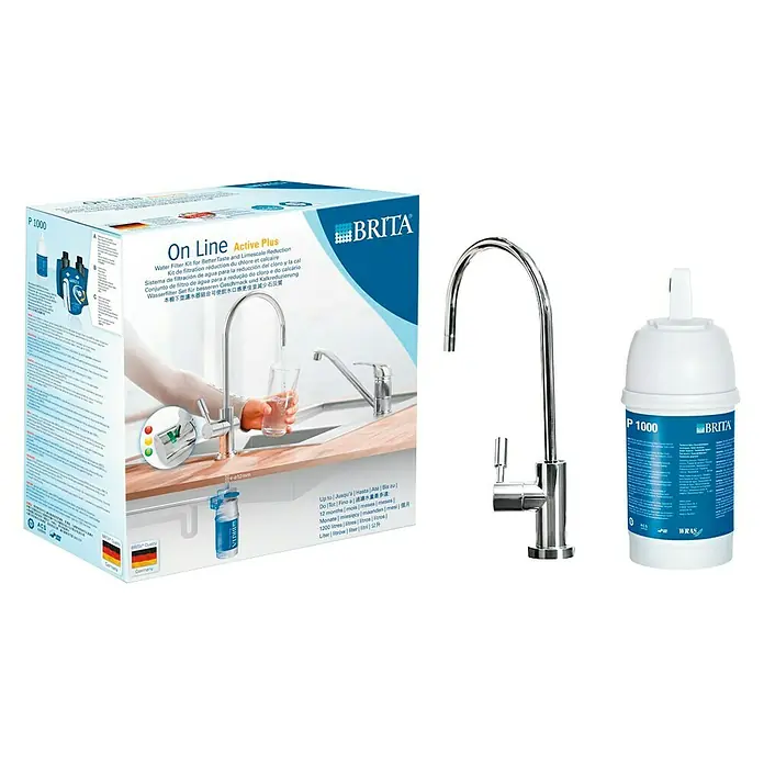 Brita Filtro de agua On Line Active Plus - Fregaderos