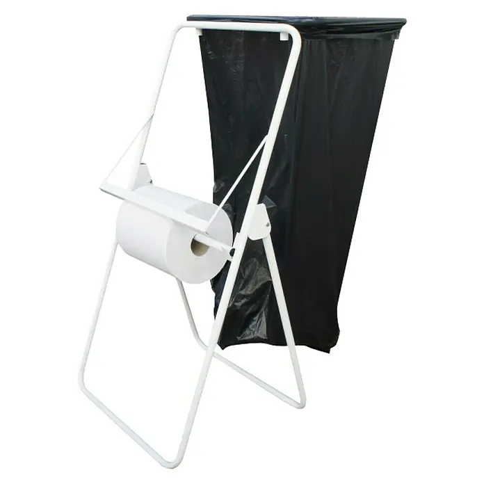 Soporte para rollos de pie - Blanco