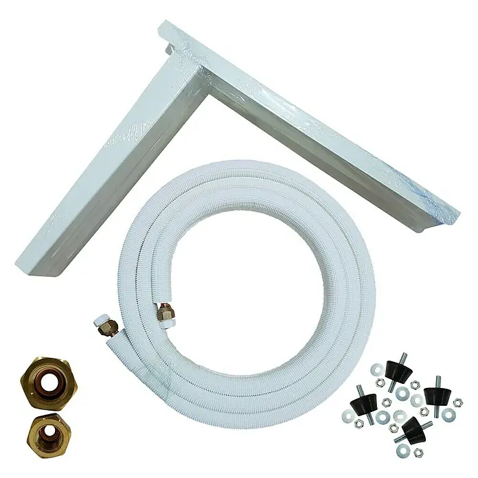 Kit de montaje e instalación de aire acondicionado - Largo: 3 m, 3/8"-5/8", Aire acondicionado