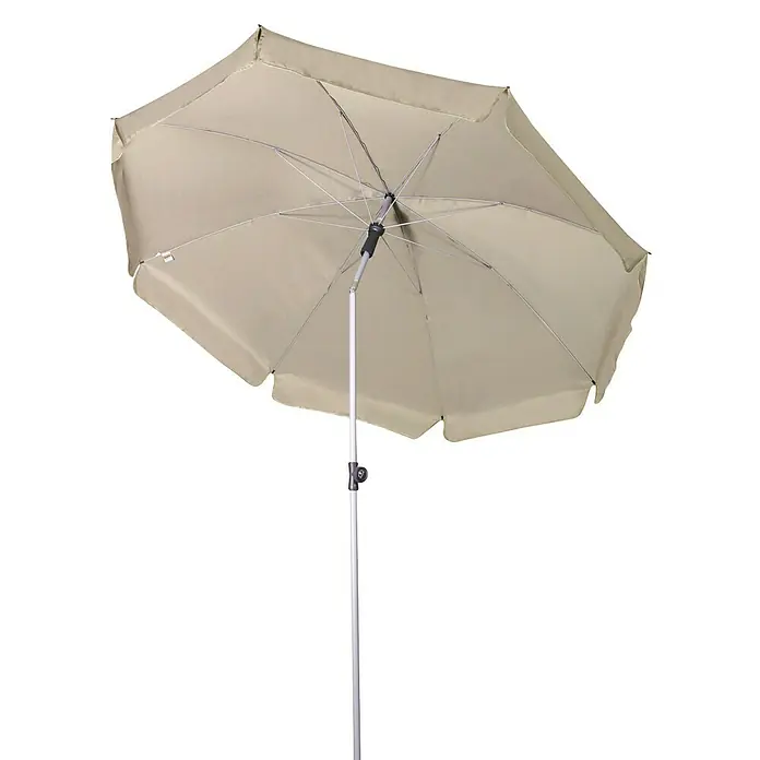 Doppler Active Sonnenschirm - Greige, 200 cm - Ansicht von unten