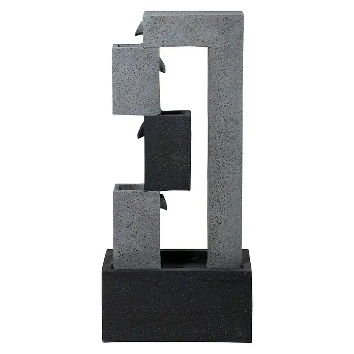 Dobar Kunststeinbrunnen - 40,5 x 21,5 x 90,5 cm - Vorderansicht