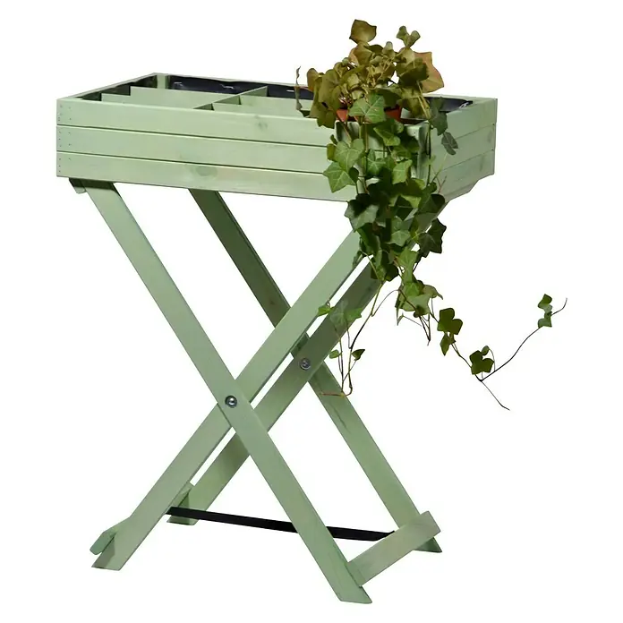 Dobar Kräuterhochbeet - 58 x 38 x 75 cm, Holz - Vorderansicht