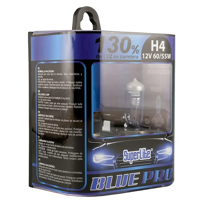 Kit de luces para faro halógenas BOM12721 - H4, 2 ud.