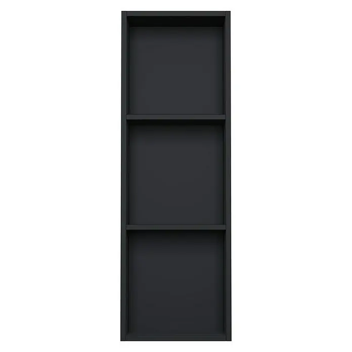 Camargue Espacio Modularni regal - 30 x 17 x 90 cm, Antracit, Mat - Pogled sprijeda