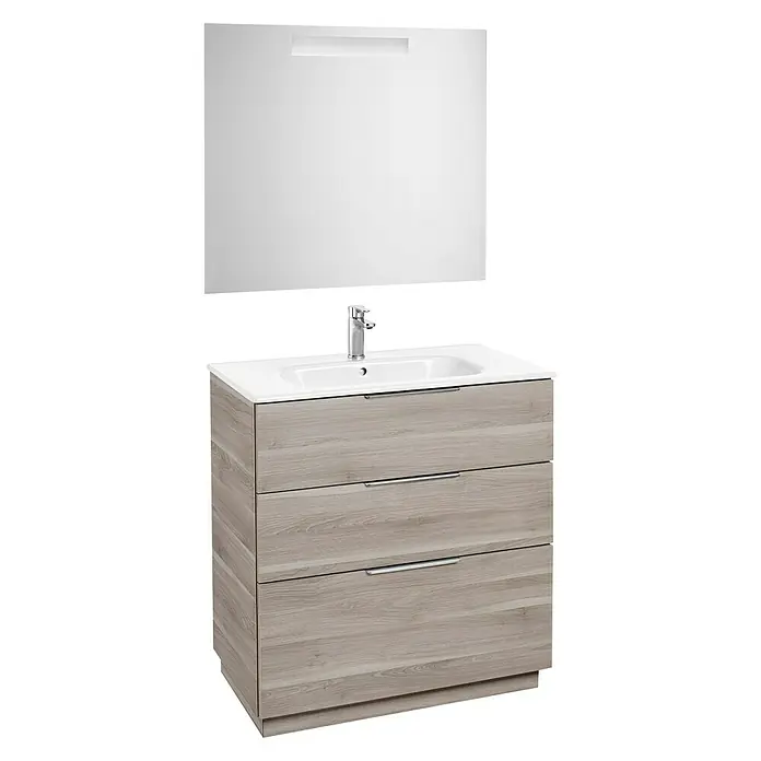 Roca Conjunto de mueble de baño Argus - 80 cm, 2 piezas, Arena